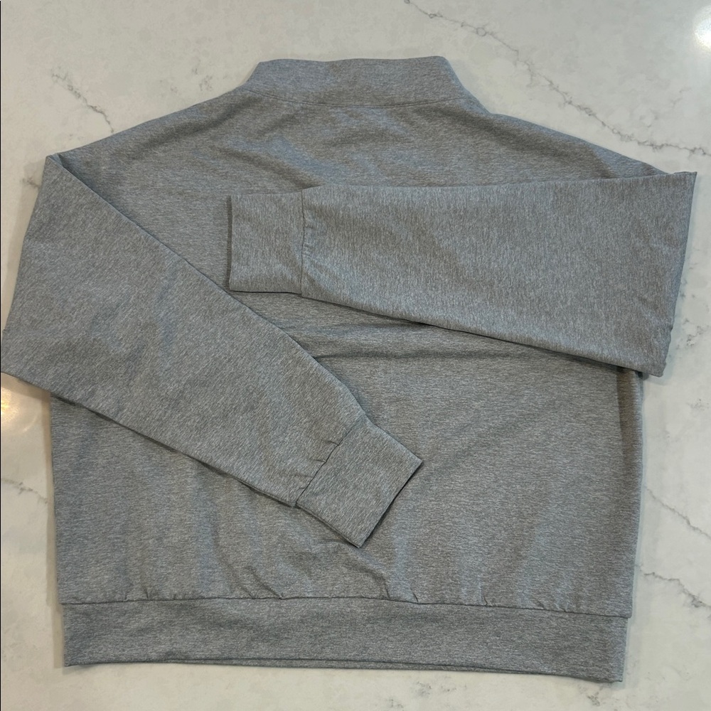 Vuori funnel neck size L heather grey - Picture 3 of 3